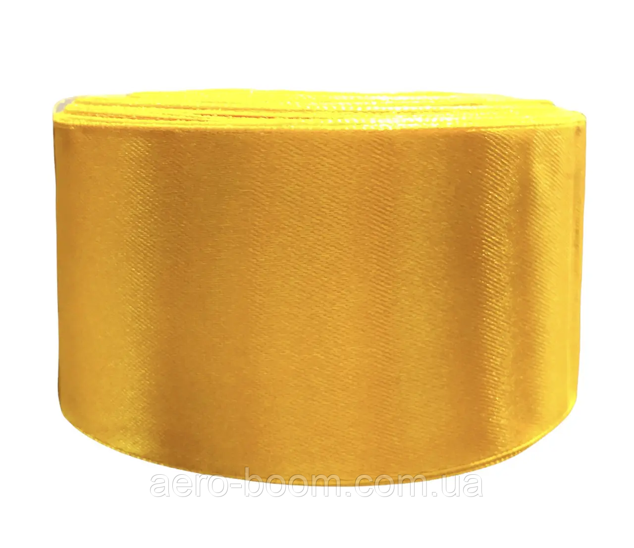 Стрічка атласна 5 см (33 МЕТРИ) Золото (жовтий)
