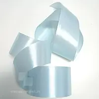 Стрічка атласна 5 см (33 МЕТРИ) Небесно-блакитна