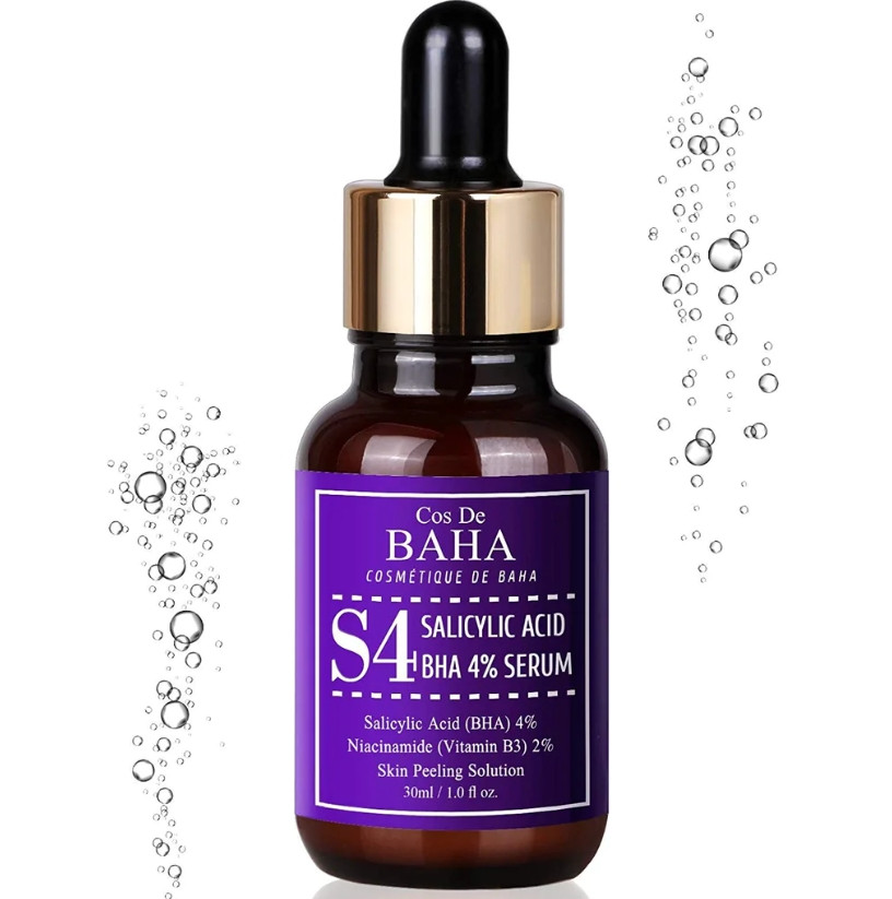 Cos De BAHA S4 Salicylic Acid BHA 4% Serum - Cироватка для проблемної шкіри із саліциловою кислотою 4%