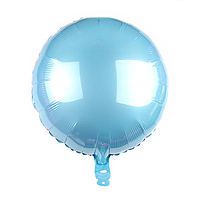 Фольгована кулька КНР 18"(45 см) Коло блакитний