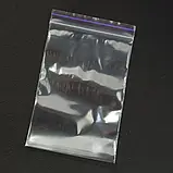 Пакет Зіп лок 25х30 см Пакет Zip Lock з застібкою, фото 5