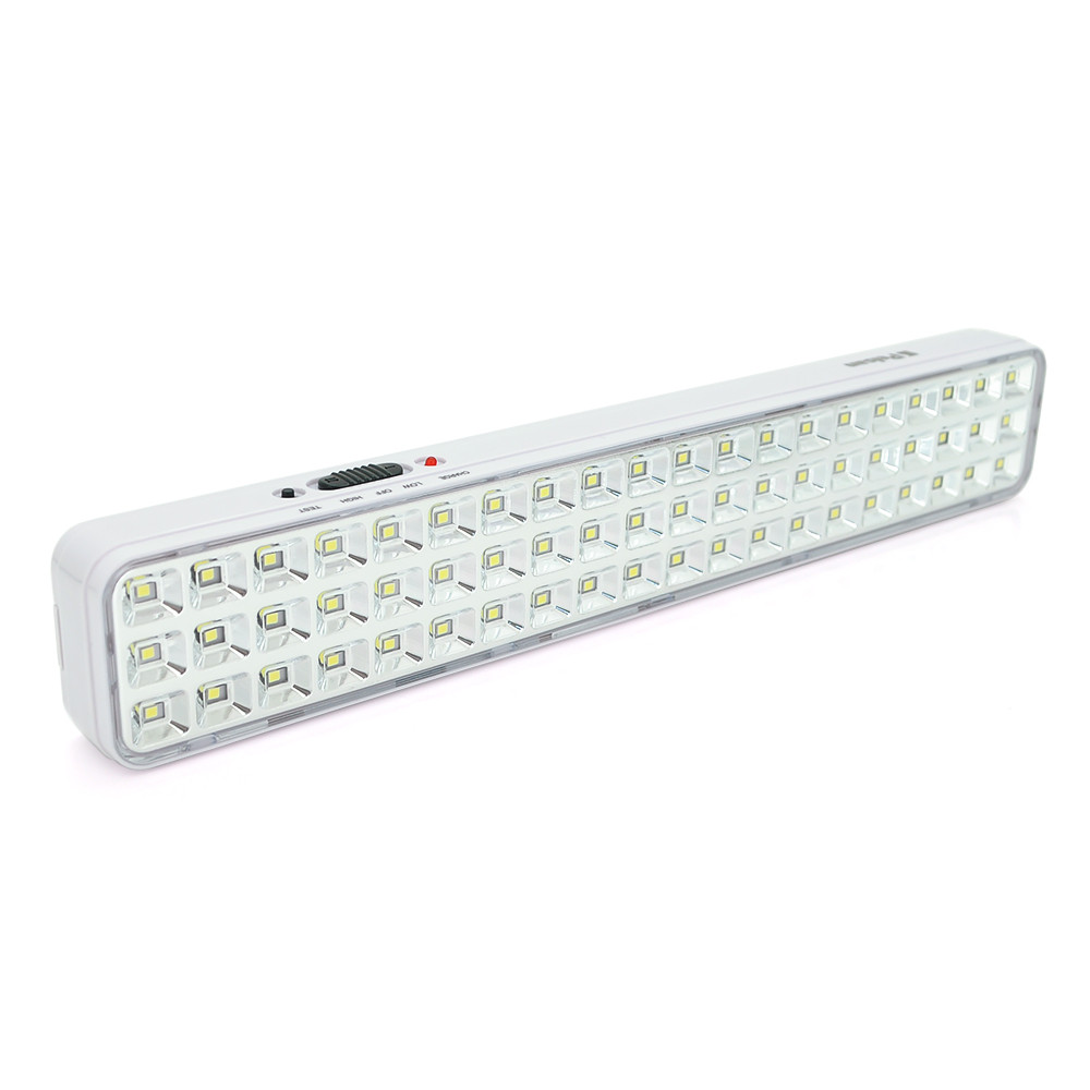 Ліхтар переносний Pelsan-204620, 60 LED, 2 режими, вбудований акумулятор, кабель 220 В, Box
