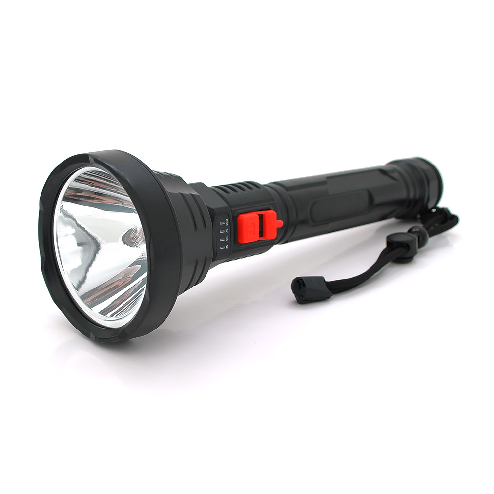 Ліхтарик ручний BL-826, 2 режими, вбудований акум, Box, фото 1