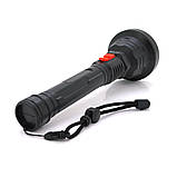 Ліхтарик ручний BL-826, 2 режими, вбудований акум, Box, фото 2