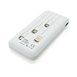 Powerbank TX-108 10000mAh, кабеля USB: Micro, Lighting, Type-C, Mix color, Box, фото 2