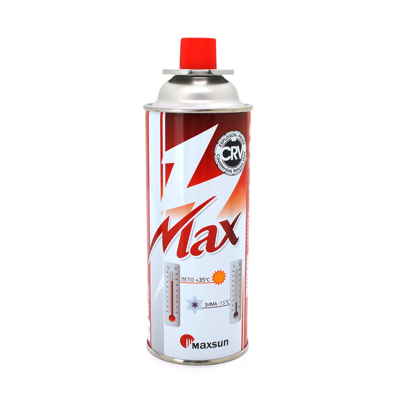 Газовий балон MAX CRV, 220 г, Q4, ціна за 164, фото 1