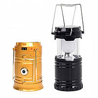 Кемпінговий ліхтар-лампа SH-5800T з POWER BANK LED-ЛАМПА із сонячною панеллю