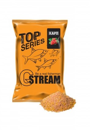 Прикорм G.STREAM TOP Series КАРП (полуниця)