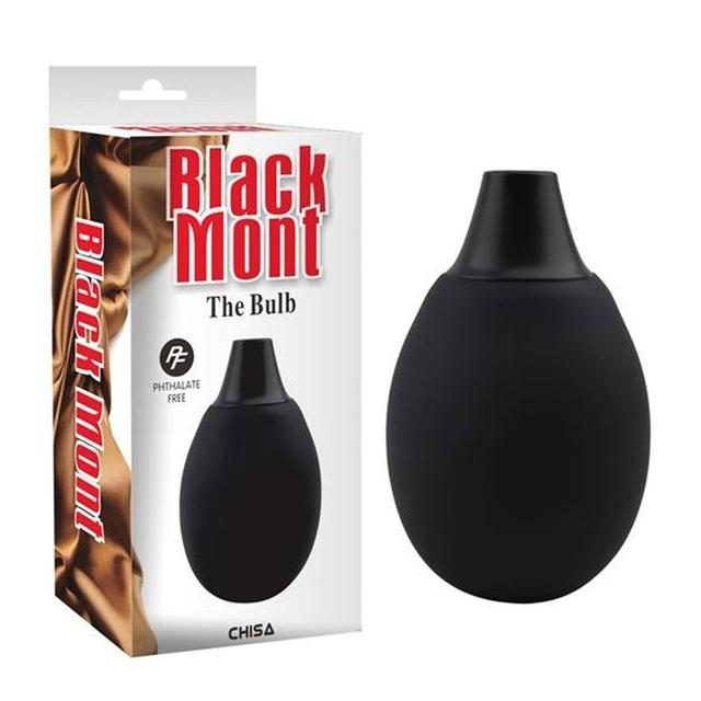 Анальний душ груша для анального душа Black Mont The Bulb без насадки