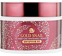 Крем с муцином улитки Enough Gold Snail Moisture Whitening Cream