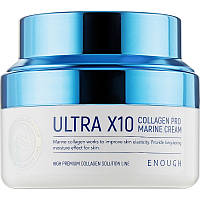 Увлажняющий крем для лица с коллагеном Enough Ultra X10 Collagen Pro Marine Cream