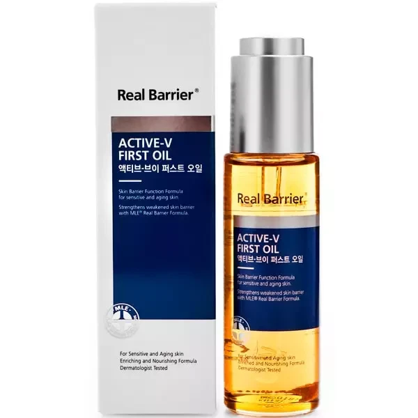 Олія капсульна Real Barrier Active-V First Oil з ліфтинг-ефектом 35 мл