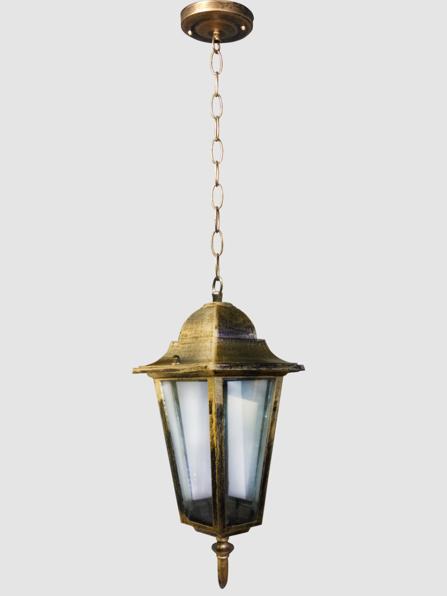 Фонарь Уличный Подвесной 9029-h/s Золото 35х15х20 См. — Купить Недорого ...