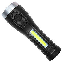 Ліхтар BL-C136-3+COB (ЗУ micro USB, вбудований акум.)