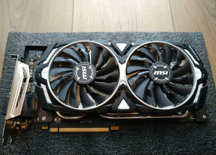 Купить Видеокарта MSI nVidia GeForce GTX1080 Ti 11GB GDDR5X Armor, цена ...