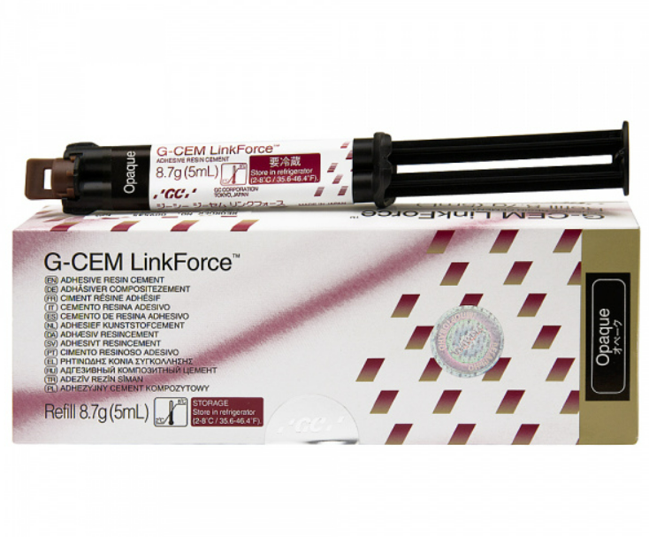 G-CEM LINKFORCE — адгезивний композитний цемент для фіксації Opaque, шприц 8.7 г (5 мл)