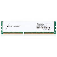 Модуль пам'яті для комп'ютера eXceleram DDR3 4GB 1600 MHz Heatsink: white Sark (E30300A)