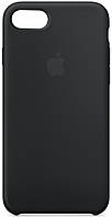 Силиконовый чехол iPhone 7/8/SE 2020 Apple Silicone Case Black