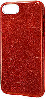 Силиконовый чехол iPhone 7 Plus/8 Plus Remax Блестящий Красный
