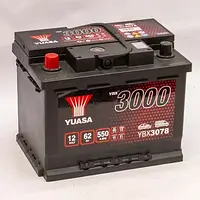 Автомобильный аккумулятор Yuasa 62Ah 550A SMF Battery 62 Ah/12V [+ -]