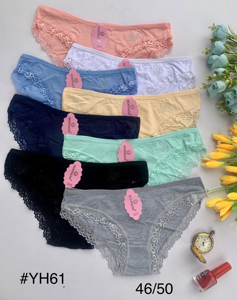 Труси з вищуванням метелика