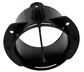 З'єднувач труби 75 мм. з заслінкою