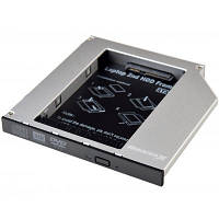 Фрейм-переходник Grand-X HDD 2.5'' to notebook 12.7 mm ODD SATA/mSATA (HDC-25N) - Вища Якість та Гарантія!
