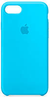 Силиконовый чехол iPhone 7/8/SE 2020 Apple Silicone Case Blue