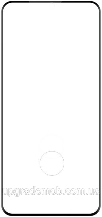 Захисне скло Samsung G996 Galaxy S21+ 5G з чорною рамкою Full-Screen Full Glue без паковання без серветок