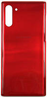 Задняя крышка Samsung N970 Galaxy Note 10 красная Aura Red оригинал