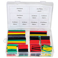 Термоусадочні трубки з клеєм 328 шт. Vorfal V09032