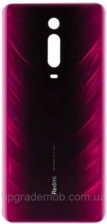 Задня кришка Xiaomi Redmi K20/Redmi K20 Pro/Mi 9T/Mi 9T Pro червона Flame Red логотип "Redmi"