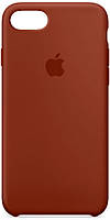 Силиконовый чехол iPhone 7/8/SE 2020 Apple Silicone Case Brown