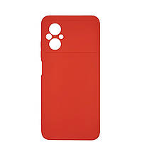 Чехол Soft Silicone Case для Xiaomi Poco M5 Red