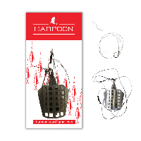 Монтаж HARPOON "ФІДЕР" Кормушка ПЛАСТИК Асиметрична Петля 30г        (5шт в уп)