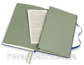 Блокнот Moleskine Two-Go 11,5*17,5см, 144 стор, 100г, лазурний, фото 5