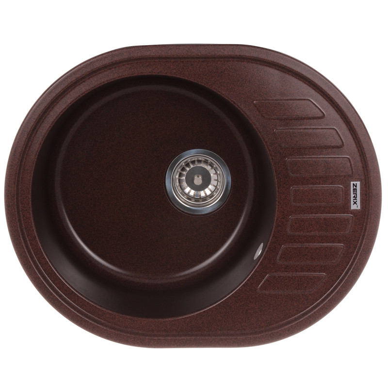 Мийка кухонна ZX Чехія ZS-6250R-12 Коричнева (ZX4552)