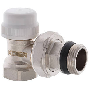 Кран термостатичний кутовий 3/4" KR Чехія KR.921-GI (KR2683), фото 2
