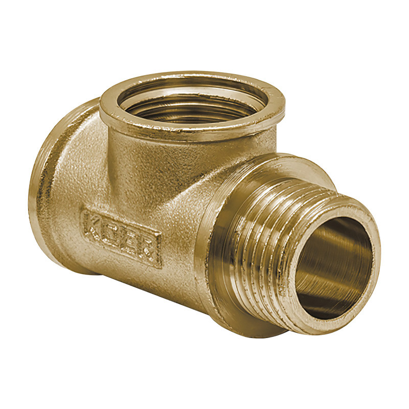 Трійник KR Чехія KF.T06FFM.WN 1/2" ВВН (без нікелю) (KR3030)