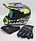 Мотошолом Ендуро Н630L для мотокросу або квадроцикла + КОМПЛЕКТ у Подарунок (Окуляри, Рукавички, Балаклава), фото 5