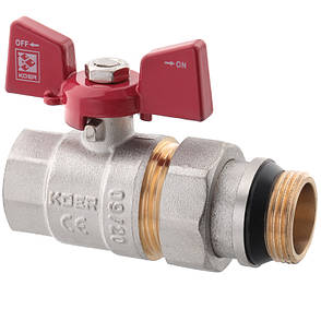 Кран з американкою 3/4" "антипротечка" (KOER Чехия KR.227-Gi) (KR0191), фото 2