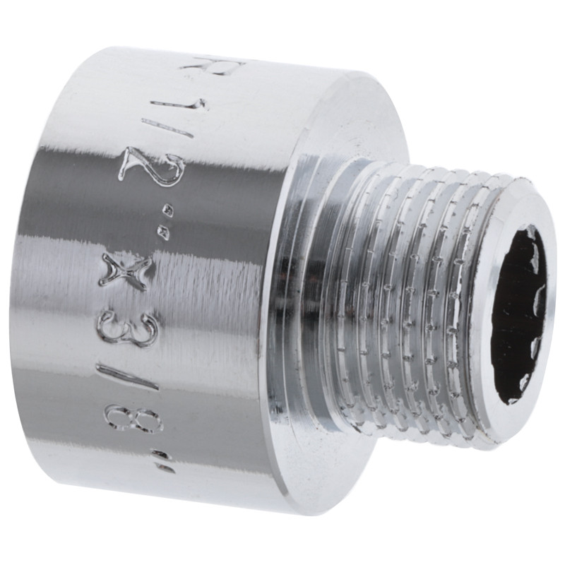 Перехідник (конектор) 3/8"х1/2" (хром) KR Чехія KF.A0406.CHR (KF0137)