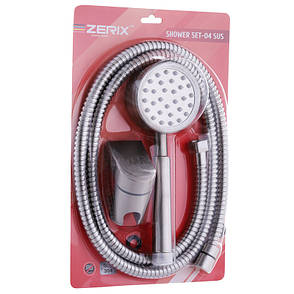 Душовий набір (шланг, лійка, кронштейн) ZX Чехія SHOWER SET-04 (ZX3099), фото 2