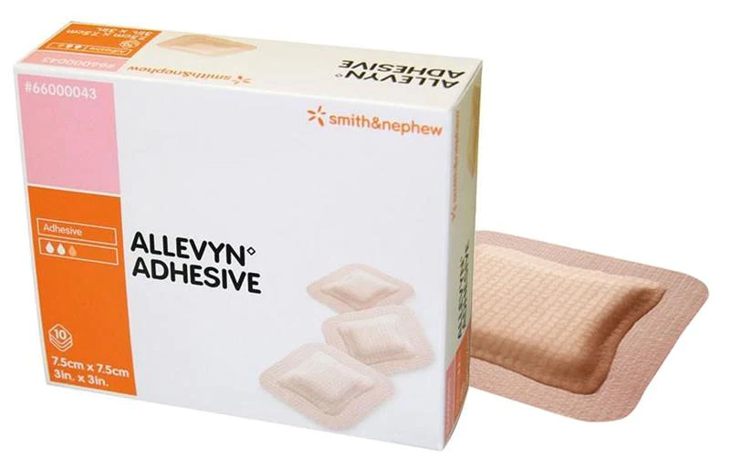 Allevyn Adhesive 7.5x7.5см - Губчаста адгезивна пов'язка