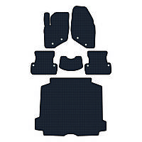 Комплект ковриков EVA в салон с багажником Nissan Maxima A36 Sedan 2016 г.+ подпятник ЕВА в подарок