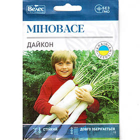 Насіння дайкона «Міновасе» (8 г) від ТМ «Велес»