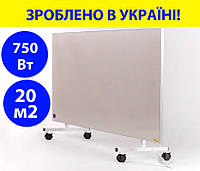 Обогреватель керамический 750 Вт 120*60*1,5 см вес 25 кг на 20 кв.м. панель без терморегулятора Венеция