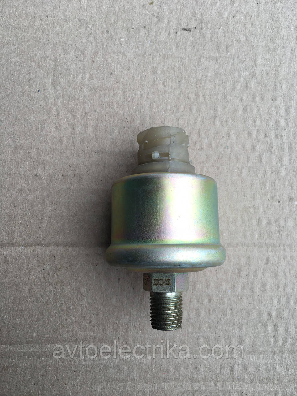 Датчик тиску масла (аварійний) МАЗ (байонетний роз'єм) 3-конт. ДКД-2К, фото 1
