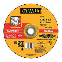 Круг відрізний DeWALT, чорний/кольоровий метал, 230х3.0х22.23 мм