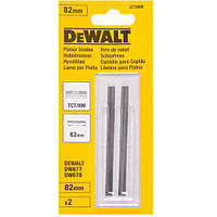 Ножі для рубанка DeWALT, двосторонні, матеріал ТСТ, L=82 мм, одна пара.